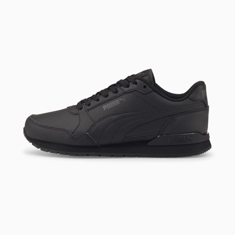 фото Детские кроссовки st runner v3 leather youth trainers puma