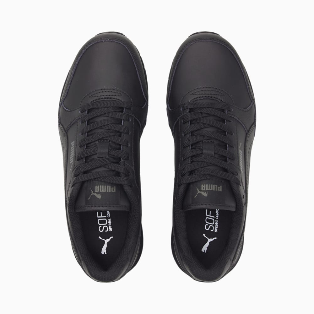 фото Детские кроссовки st runner v3 leather youth trainers puma