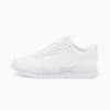 Изображение Puma Детские кроссовки ST Runner v3 Leather Youth Trainers #1: Puma White-Puma White