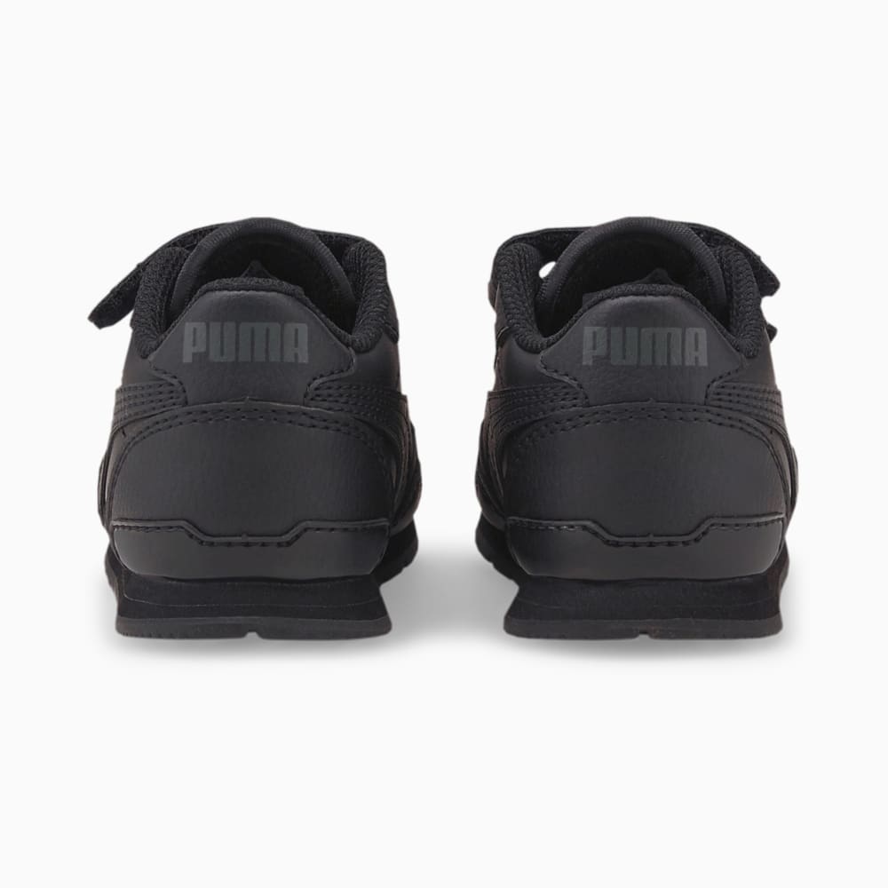 

PUMA - Детские кроссовки ST Runner v3 Leather Babies’ Trainers – Puma Black-Puma Black –, Черный