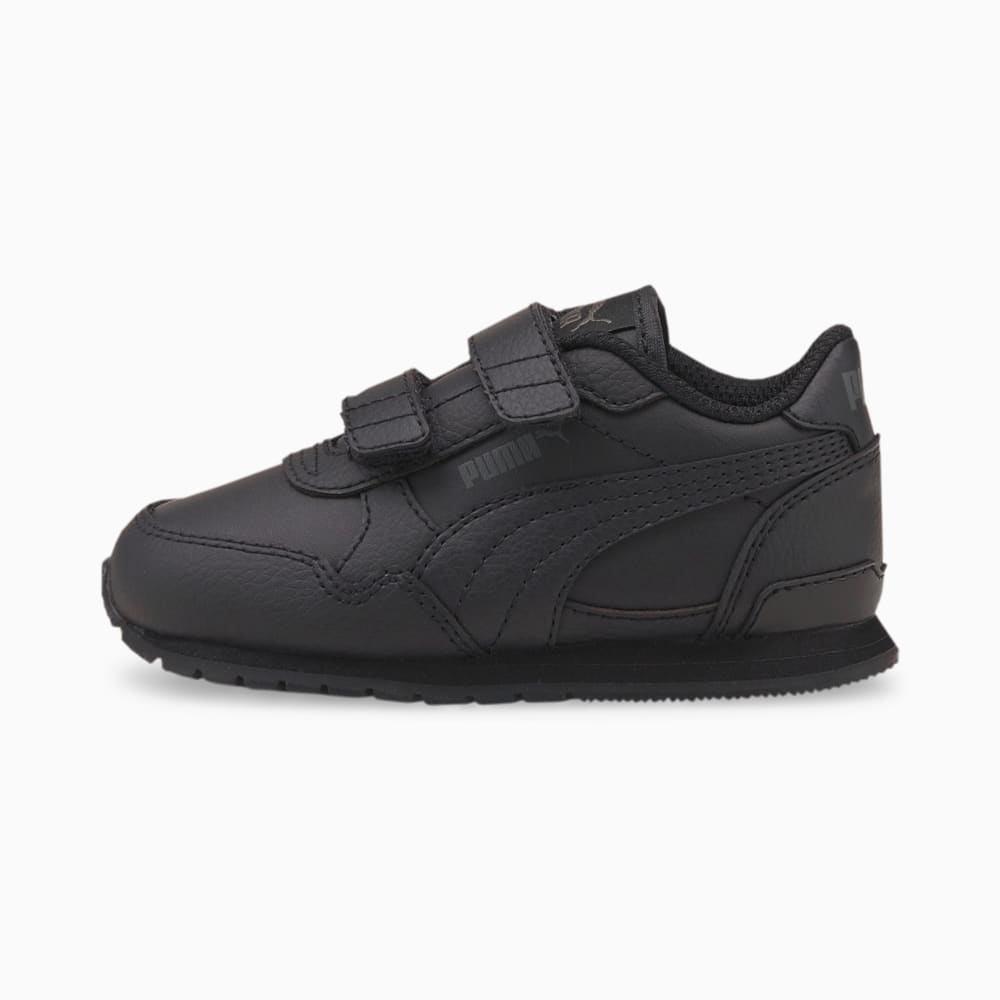 Зображення Puma Дитячі кросівки ST Runner v3 Leather Babies’ Trainers #1: Puma Black-Puma Black