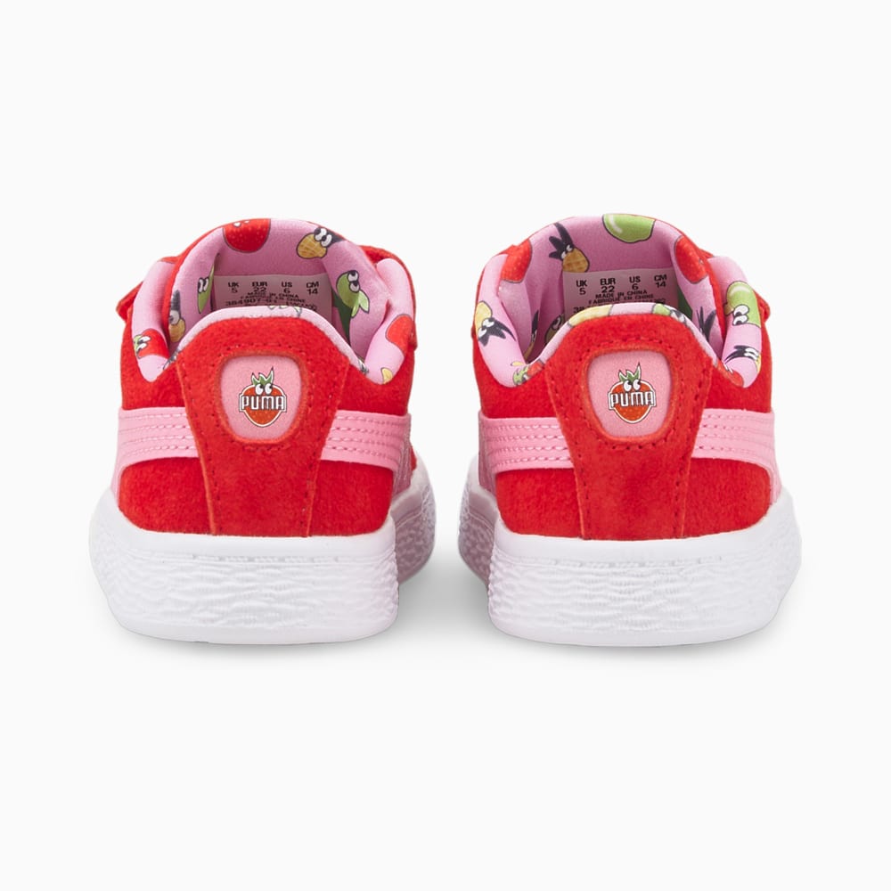 

PUMA - Детские кроссовки Suede Light-Flex Fruitmates V Babies' Trainers – High Risk Red-PRISM PINK –, Красный