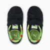 Зображення Puma Дитячі кросовки Suede Light-Flex Fruitmates V Babies' Trainers #6: Puma Black-Greenery