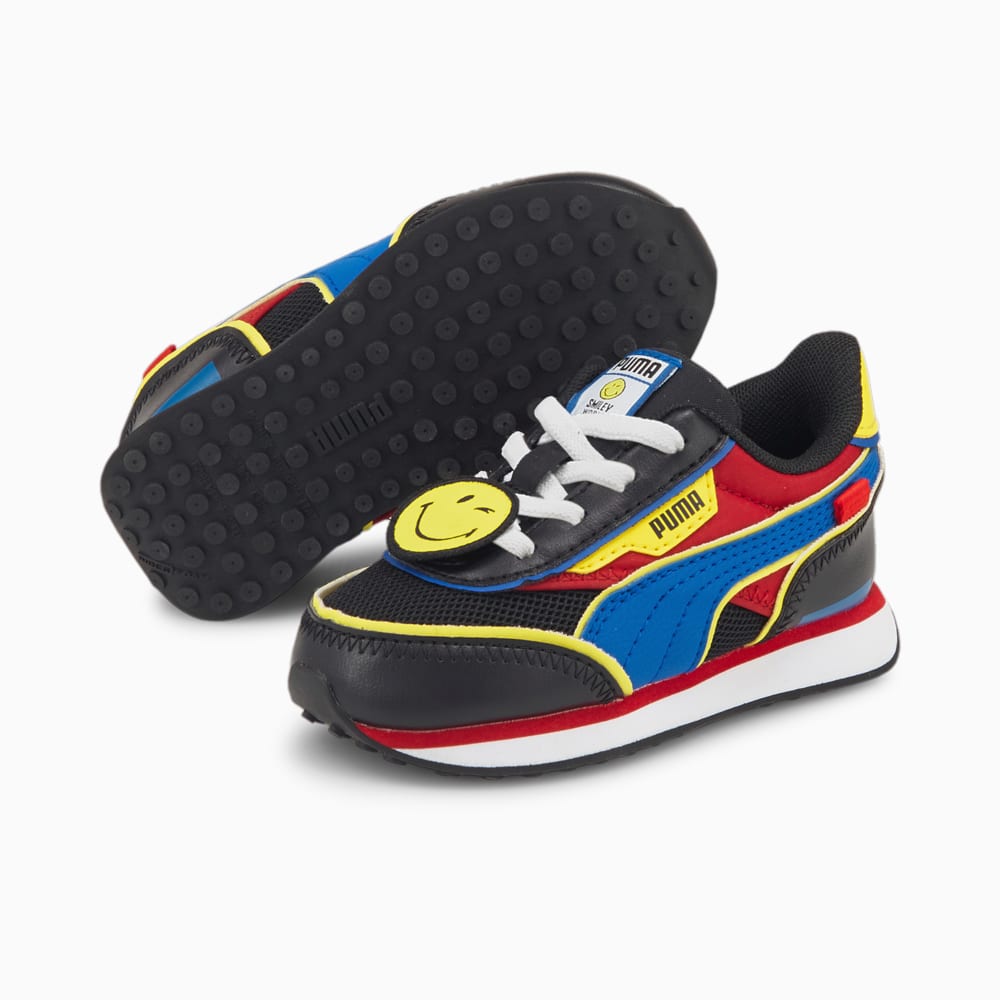 Изображение Puma Детские кроссовки Future Rider SW Toddler’‎s Shoes #2: Puma Black-Royal Blue