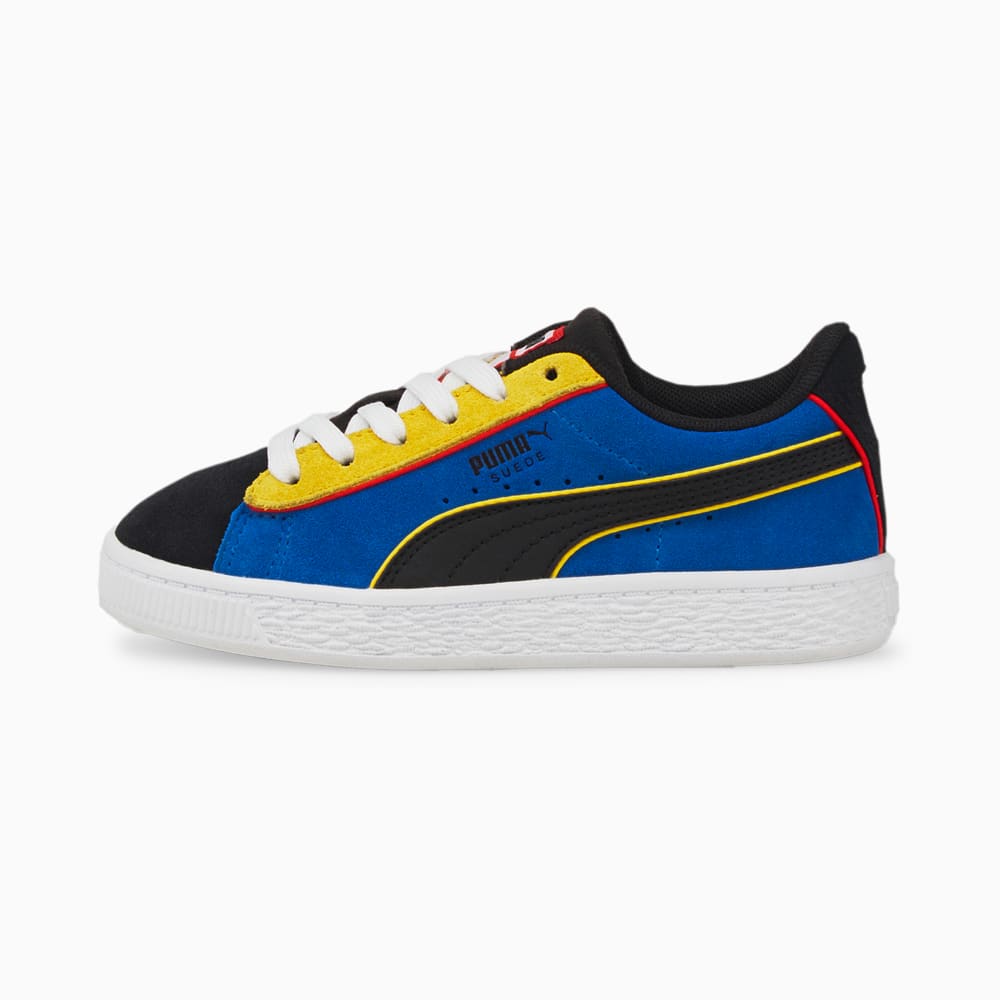 Изображение Puma Детские кеды PUMA x SMILEYWORLD Suede Kids' Trainers #1