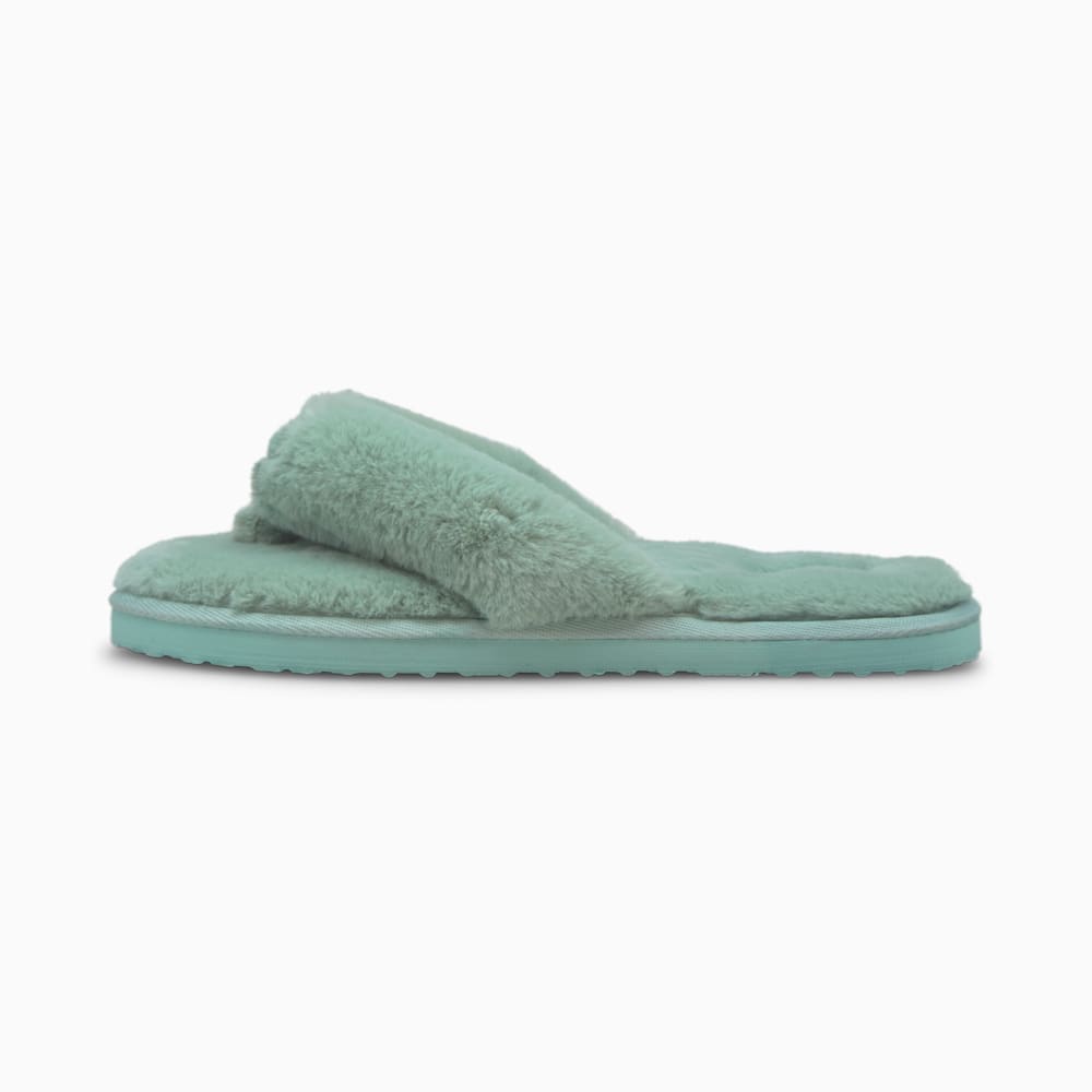 Зображення Puma Шльопанці Puma Fluff Flip Women’s Shoes #1: Eggshell Blue-Puma White