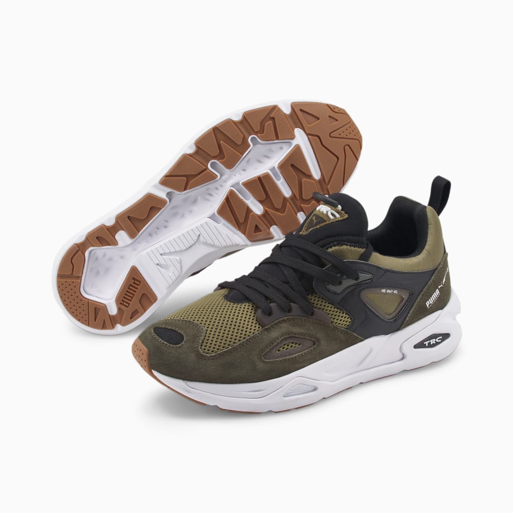 TRC Blaze Trainers Green Puma Sku 384958 16