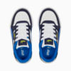 Изображение Puma Детские кеды Caven Dime Kids' Trainers #6: PUMA White-Victoria Blue-PUMA Navy-Lime Smash