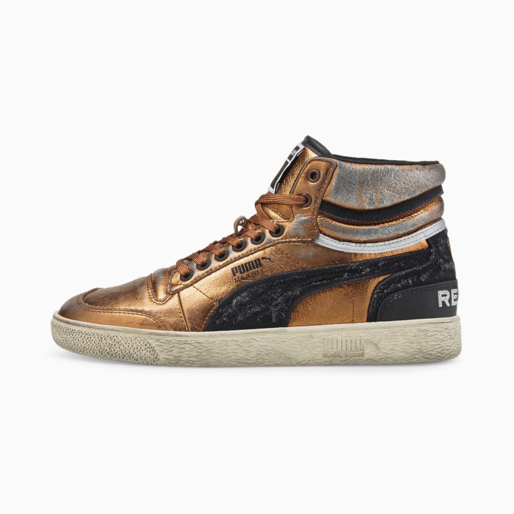 фото Кеды ralph sampson x replay mid metallic gold trainers puma