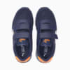 Зображення Puma Дитячі кросівки ST Runner v3 Mesh V Kids’ Trainers #6: Peacoat-Puma White-Vibrant Orange