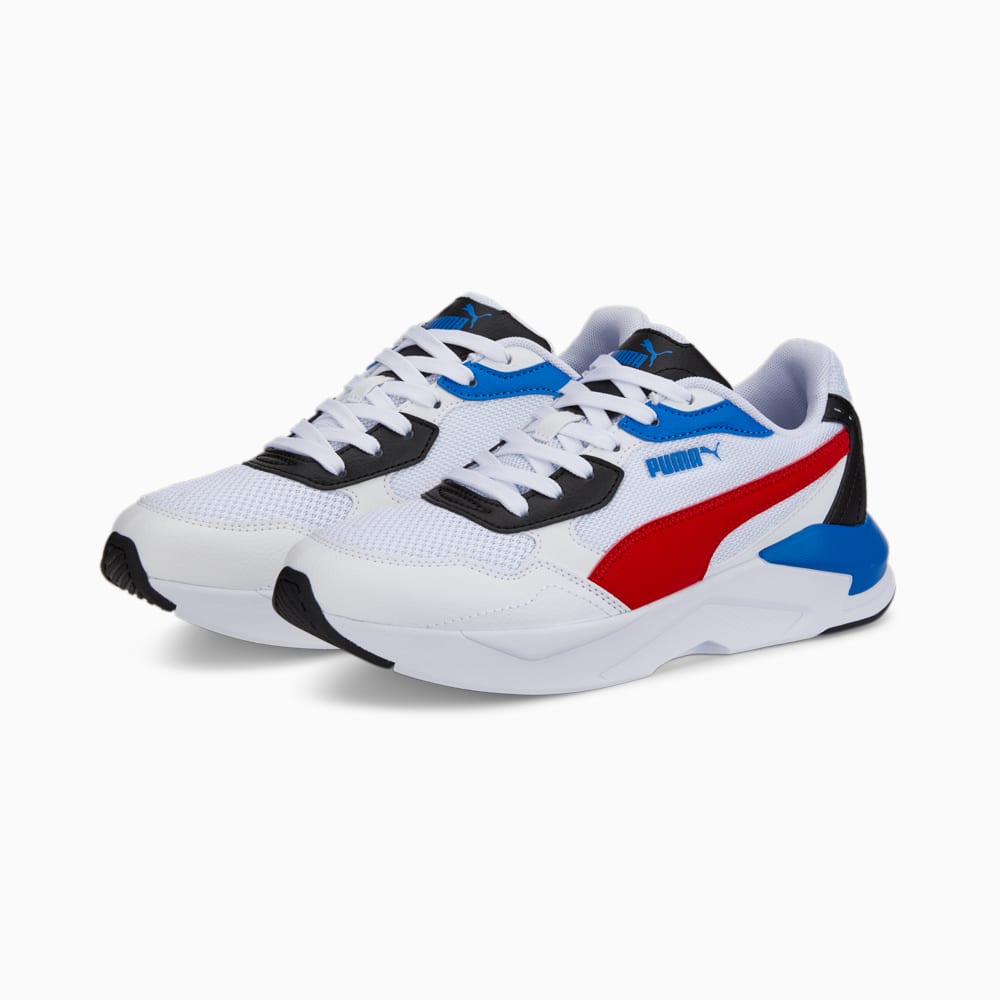 Зображення Puma Кросівки X-Ray Speed Lite Youth Trainers #2: Puma White-High Risk Red-Victoria Blue-Puma Black