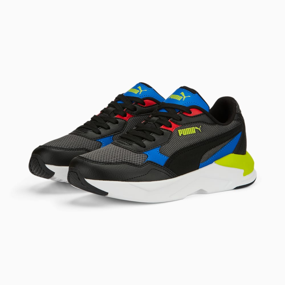 Изображение Puma Кроссовки X-Ray Speed Lite Youth Trainers #2: Shadow Gray-PUMA Black-PUMA Team Royal