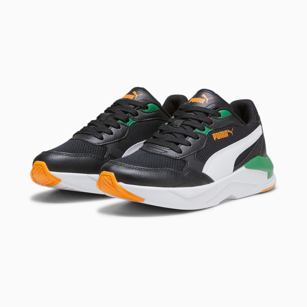 Изображение Puma Детские кроссовки X-Ray Speed Lite Youth Trainers #2: PUMA Black-PUMA White-Pumpkin Pie