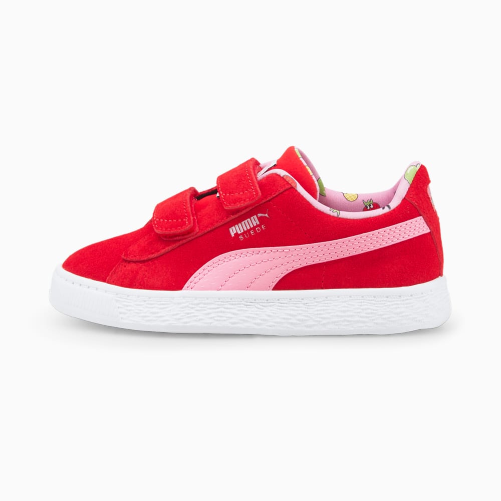 Зображення Puma Дитячі кеди Suede Light-Flex Fruitmates Kids' Trainers #1: High Risk Red-PRISM PINK