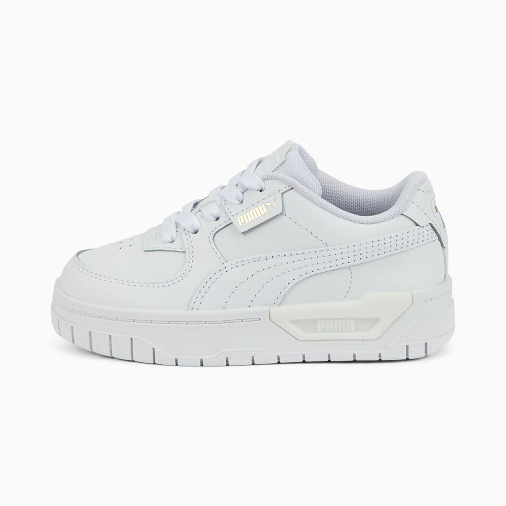 Изображение Puma Детские кеды Cali Dream Lth Kids' Trainers #1: Puma White