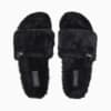 Зображення Puma Шльопанці Leadcat 2.0 YLM Fluff Women's Sandals #6: Puma Black-Puma Team Gold