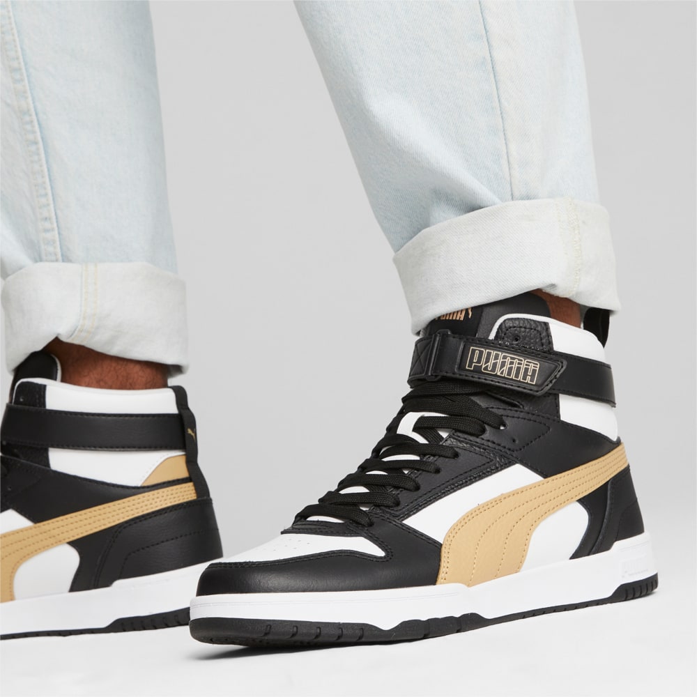 Зображення Puma Кросівки RBD Game Sneakers #2: PUMA White-Sand Dune-PUMA Black-PUMA Gold
