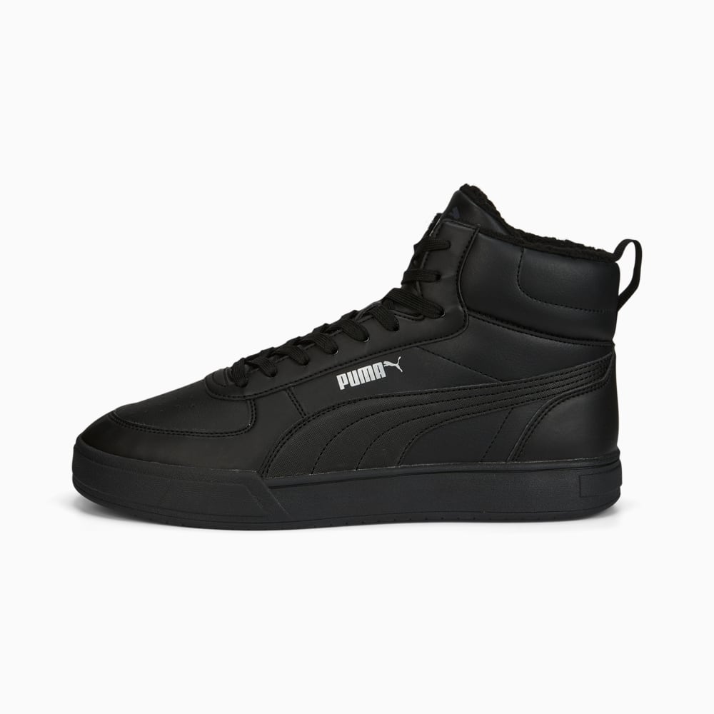 Зображення Puma Кросівки Caven Mid Winter Sneakers #1: Puma Black-Puma Black-Puma Silver-Ebony