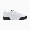 Изображение Puma Кеды Carina 2.0 Sneakers Women #5: Puma White-Puma White-Puma Team Gold-Puma Black