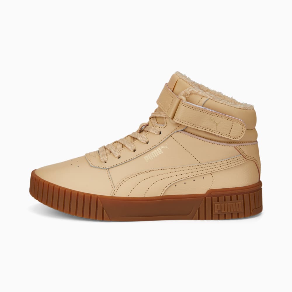 Зображення Puma Кросівки Carina 2.0 Mid Winter Sneakers Women #1: Light Sand-Light Sand-Puma Team Gold-Gum