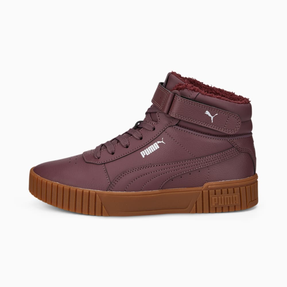 Зображення Puma Кросівки Carina 2.0 Mid Winter Sneakers Women #1: Dusty Plum-Dusty Plum-Puma Silver-Gum