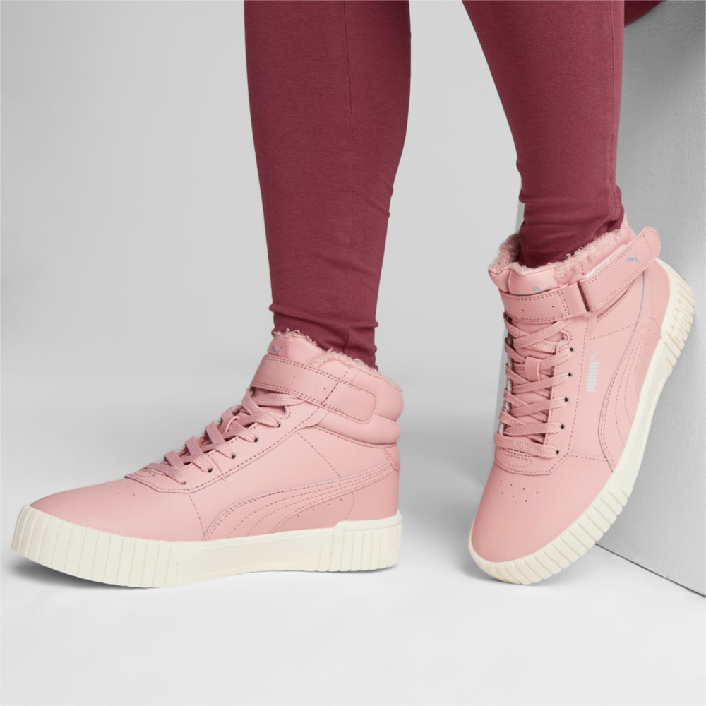 Carina 2.0 Mid Winter Sneakers Women Future Pink PUMA Silver Alpine Snow Puma 385852 04