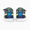 Изображение Puma Детские кроссовки Suede Light Flex Small World Alternative Closure Sneakers Kids #6: Puma Black-Lime Squeeze