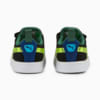 Изображение Puma Детские кеды Suede Light Flex Small World Alternative Closure Sneakers Babies #3: Puma Black-Lime Squeeze