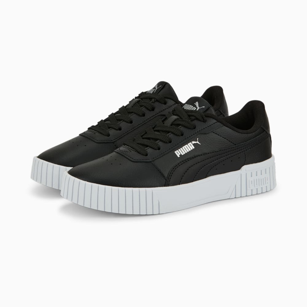 Изображение Puma Кеды Carina 2.0 Sneakers Youth #2: Puma Black-Puma Black-Puma Silver