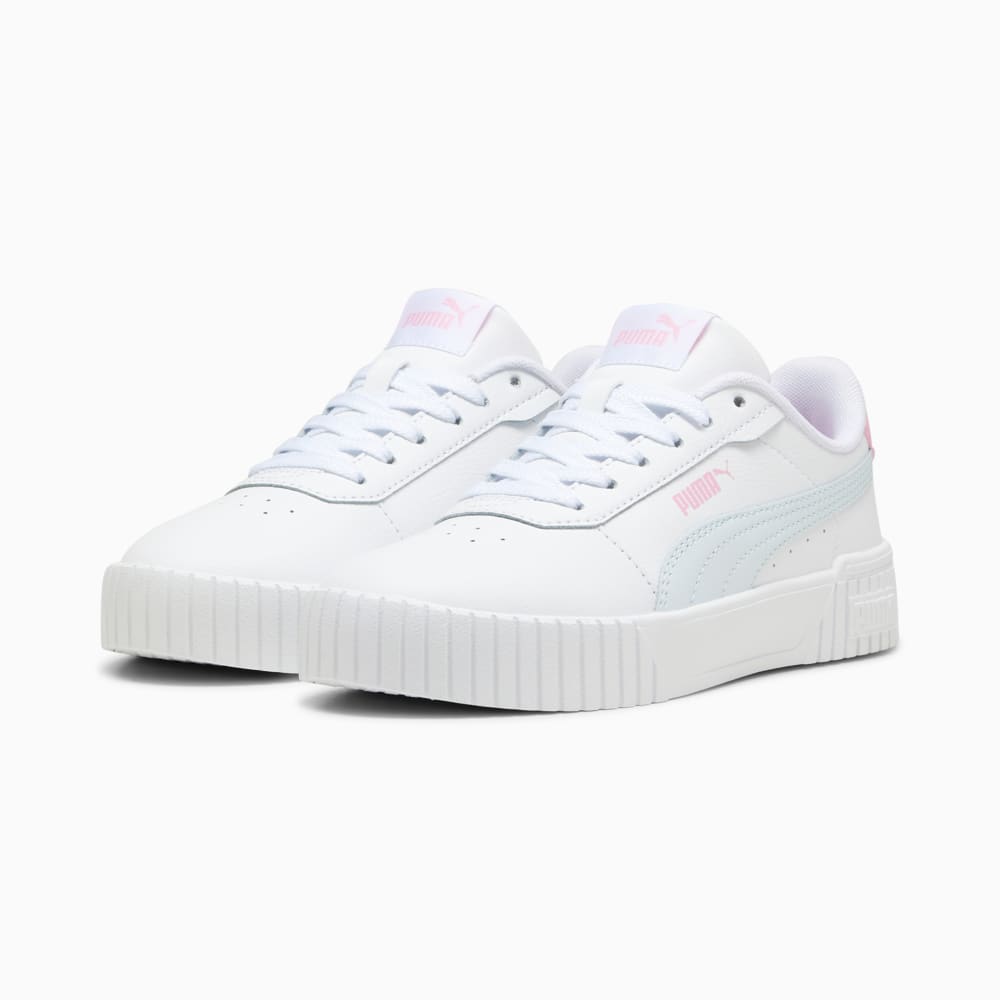 Изображение Puma Кеды Carina 2.0 Sneakers Youth #2: PUMA White-Dewdrop-Pink Lilac