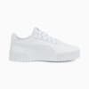 Изображение Puma Детские кроссовки Carina 2.0 Sneakers Kids #5: Puma White-Puma White-Puma Silver