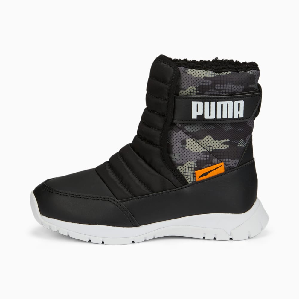 Изображение Puma Детские ботинки Nieve Sashiko Alternative Closure Winter Boots Kids #1: Puma Black-Puma White