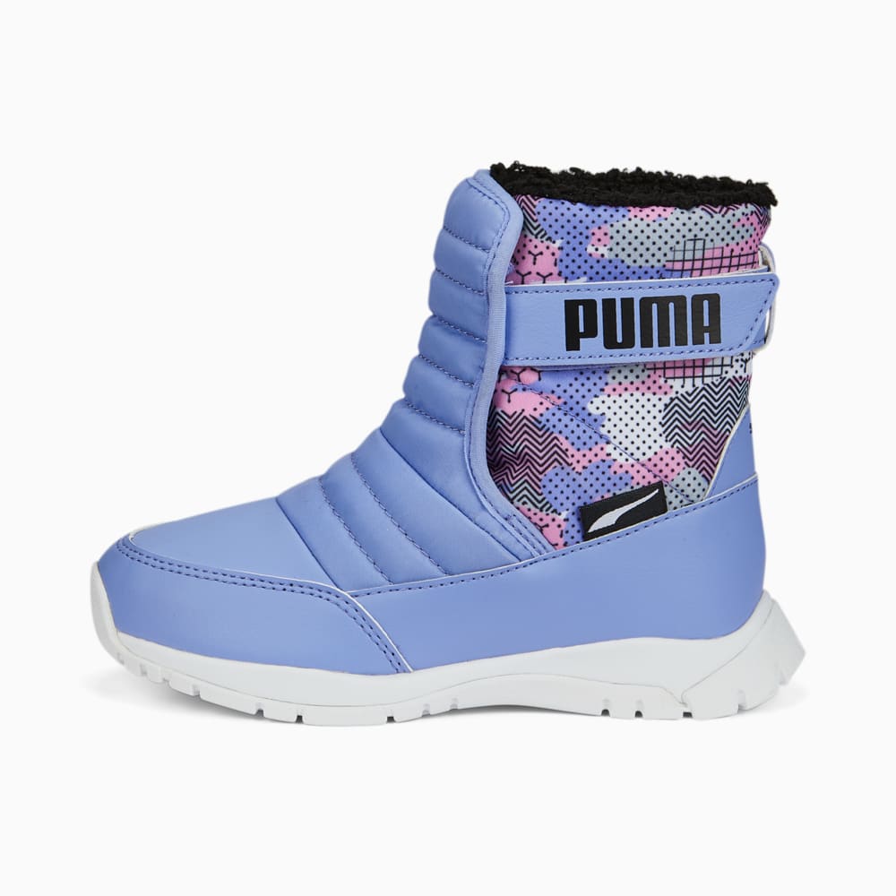 Изображение Puma Детские ботинки Nieve Sashiko Alternative Closure Winter Boots Kids #1: Lavendar Pop-Puma Black