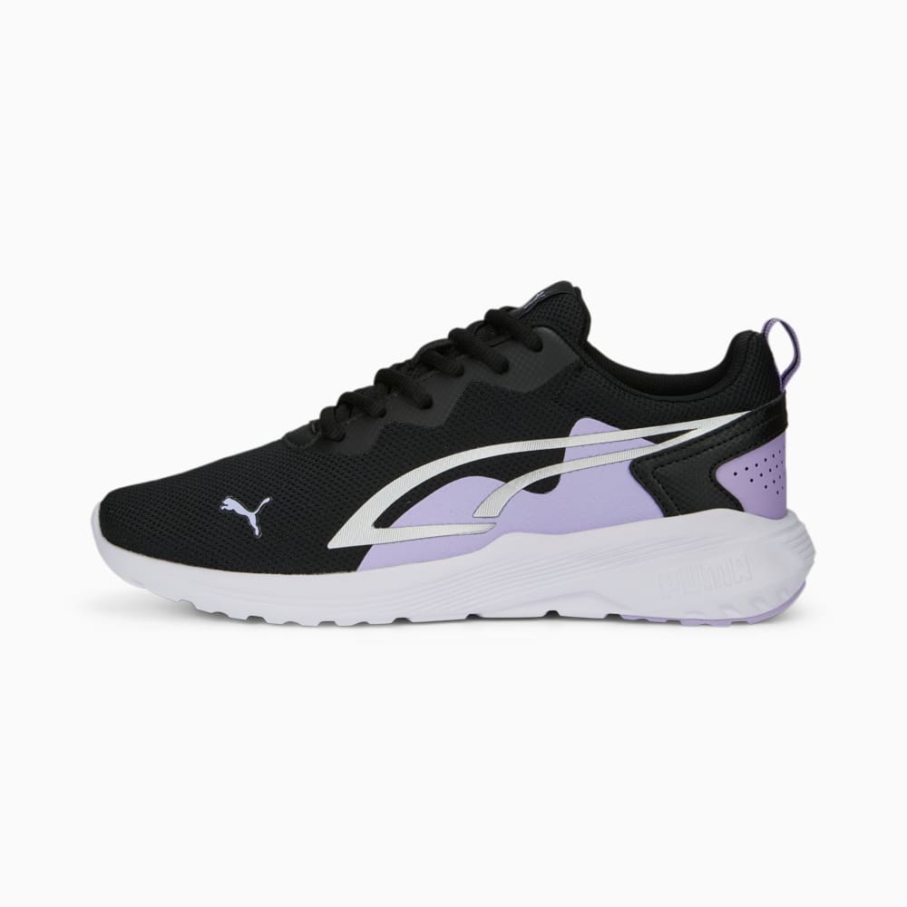 Изображение Puma Кроссовки All Day Active Sneakers #1: PUMA Black-Vivid Violet-PUMA Silver