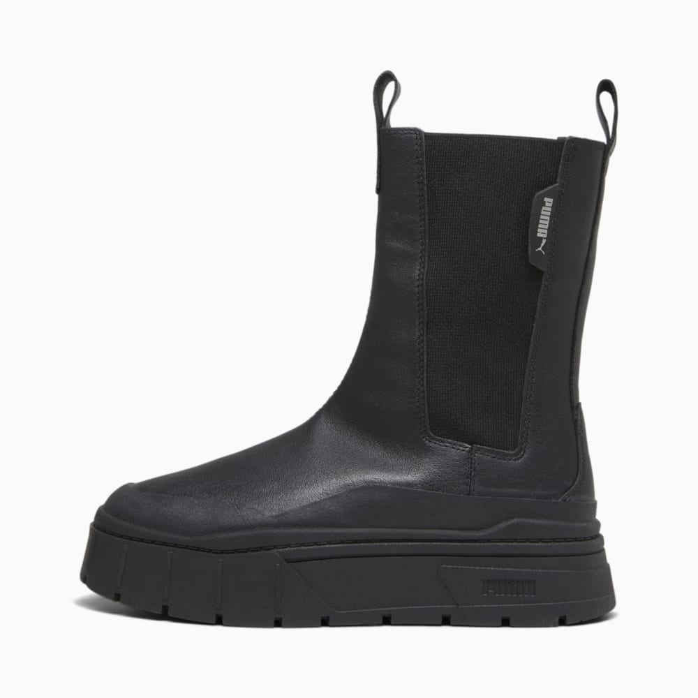 Изображение Puma Ботинки Mayze Stack Chelsea Boot Women #1: Puma Black