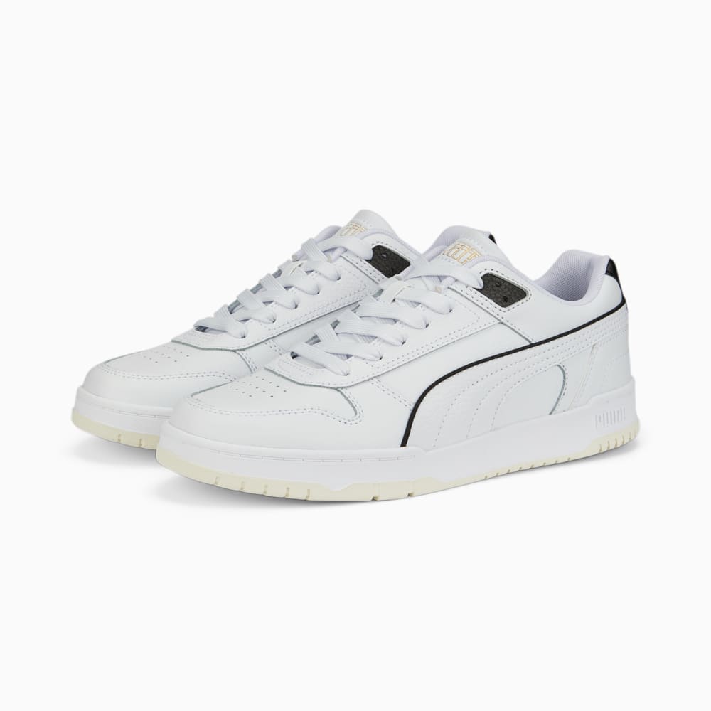 Зображення Puma Кеди RBD Game Low Sneakers #2: Puma White-Puma Black-Puma Team Gold