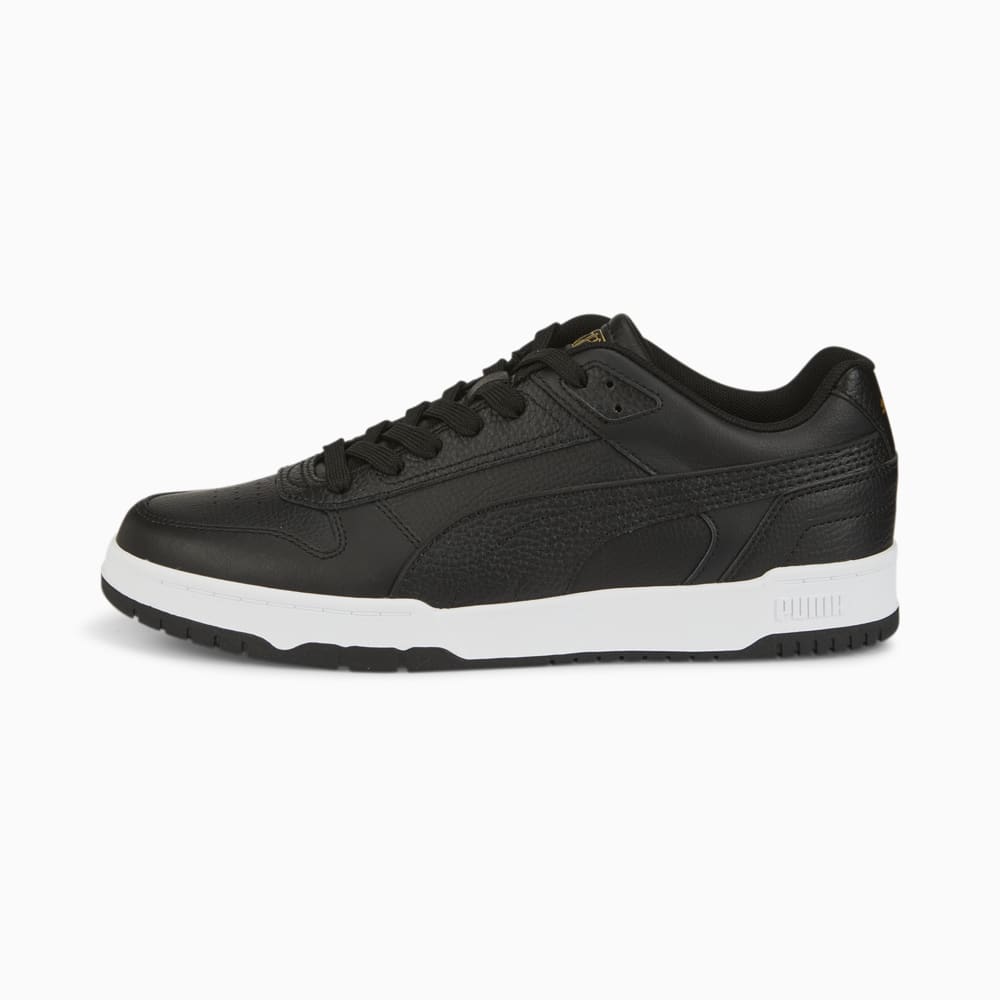 Изображение Puma Кеды RBD Game Low Sneakers #1: Puma Black-Puma Black-Puma Team Gold-PUMA White