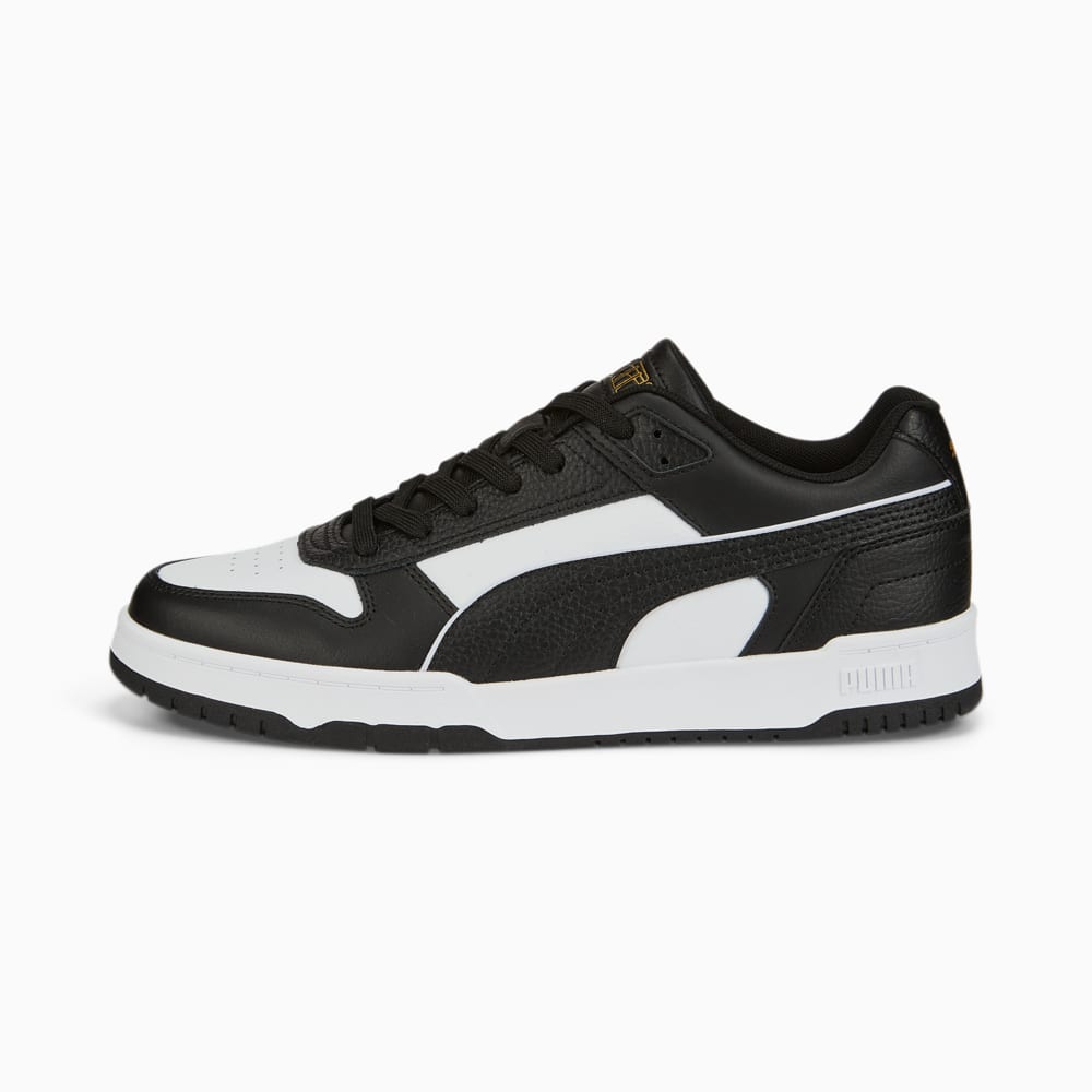 Зображення Puma Кеди RBD Game Low Sneakers #1: Puma Black-Puma White-Puma Team Gold