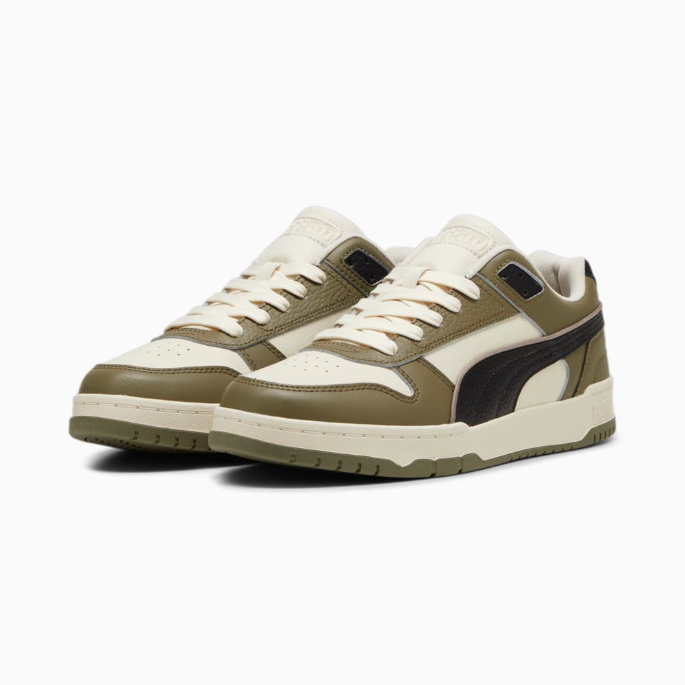 Изображение Puma Кеды RBD Game Low Sneakers #2: Alpine Snow-PUMA Black-PUMA Olive