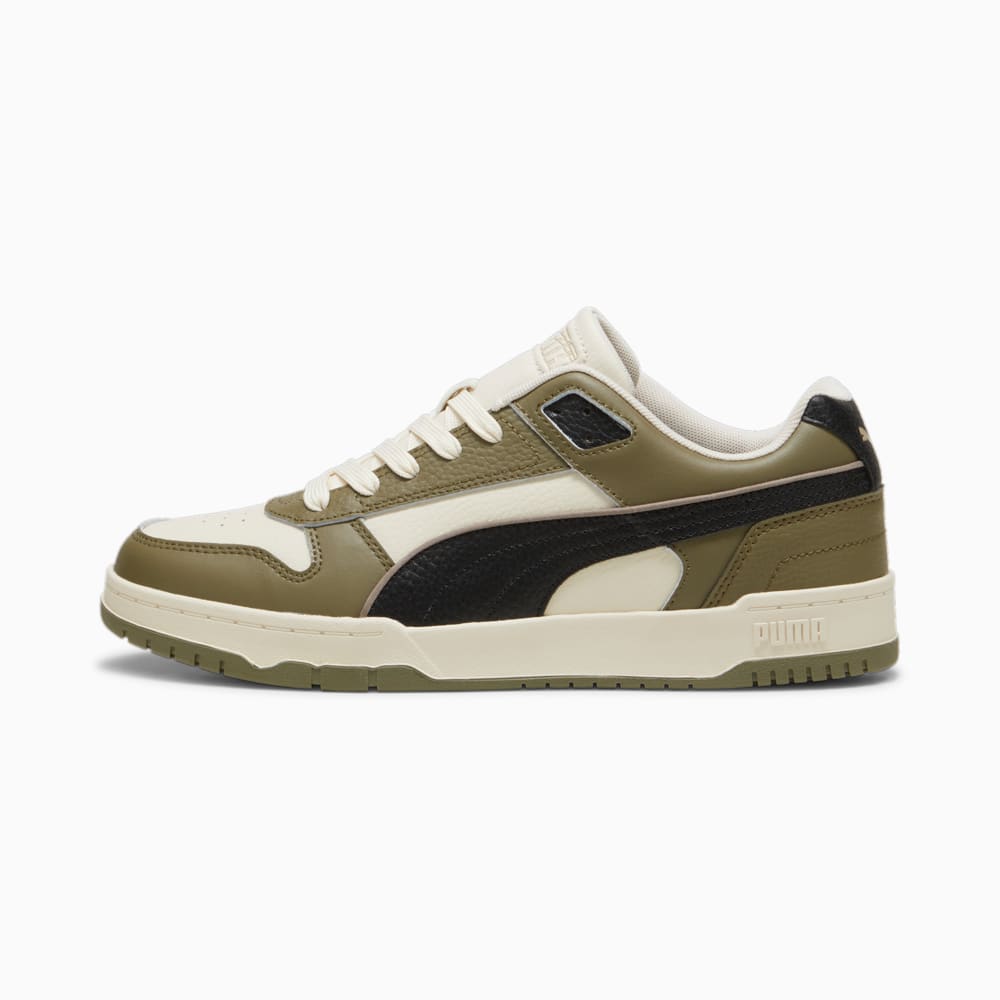 Изображение Puma Кеды RBD Game Low Sneakers #1: Alpine Snow-PUMA Black-PUMA Olive