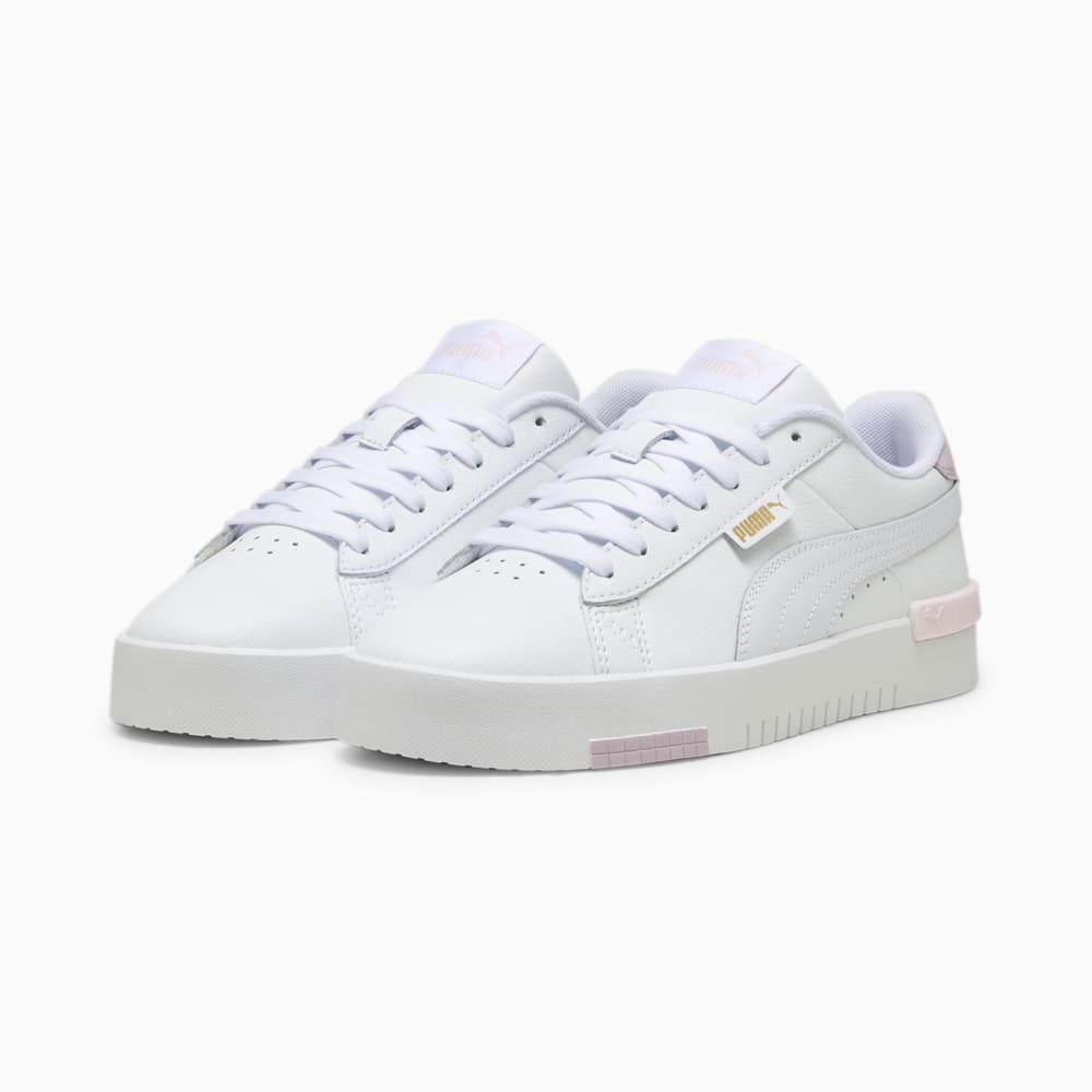 Изображение Puma Кеды Jada Renew Sneakers Women #2: PUMA White-PUMA Gold-Grape Mist