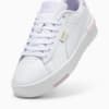 Изображение Puma Кеды Jada Renew Sneakers Women #6: PUMA White-PUMA Gold-Grape Mist