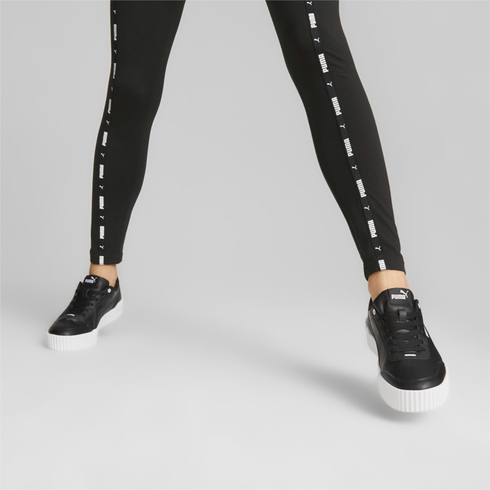 Изображение Puma Кроссовки Carina Lift Mono Sneakers Women #2: Puma Black-Puma White