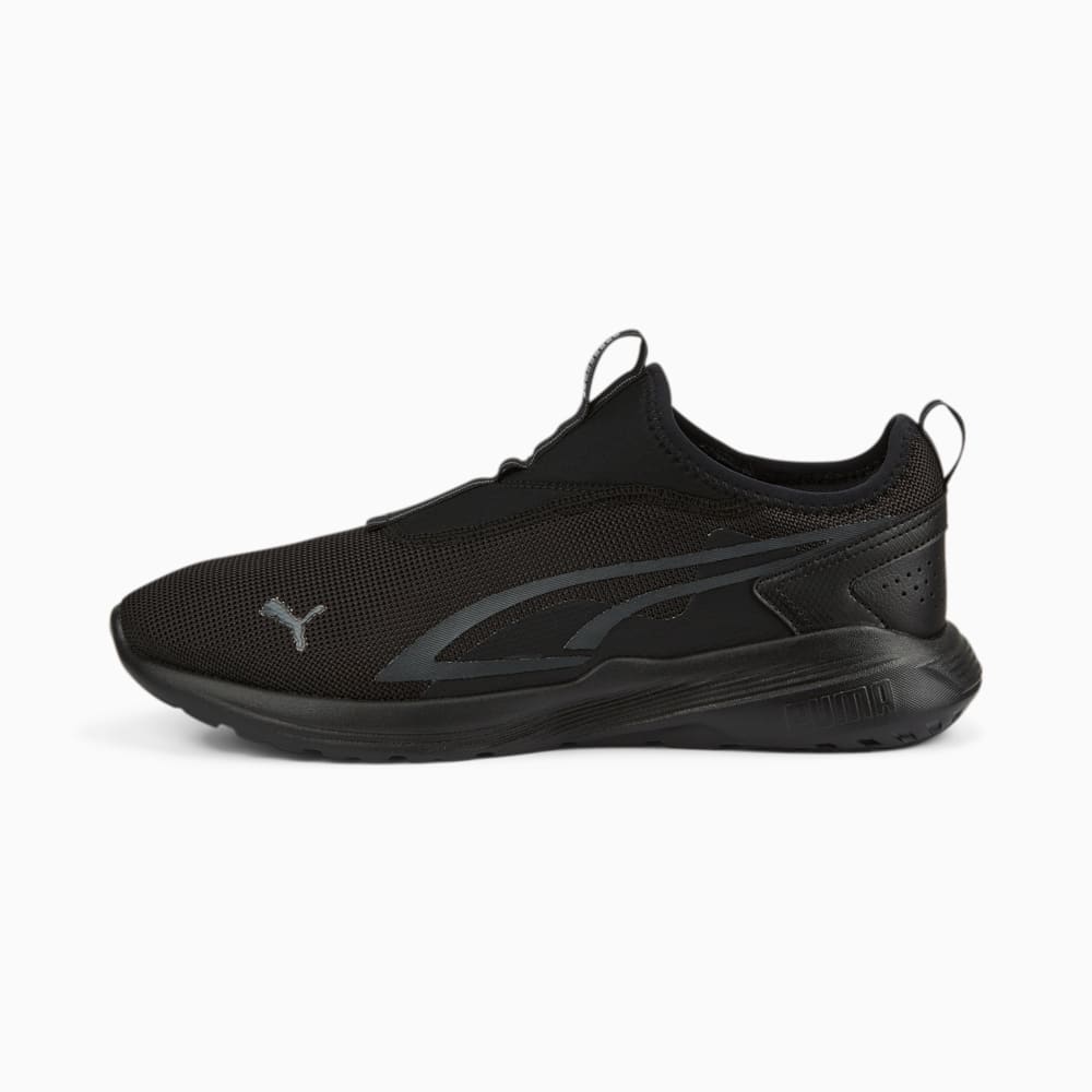 Puma milano slip on sneakers black sale