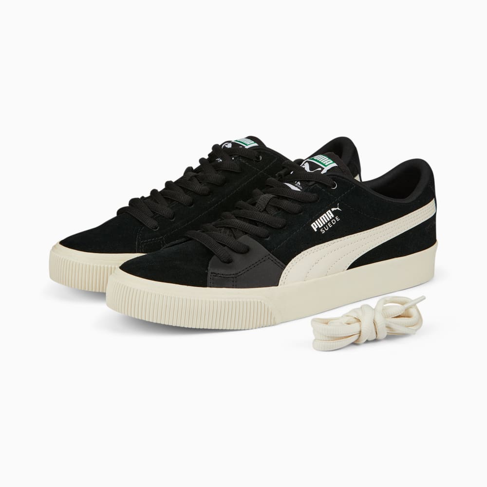 Изображение Puma Кроссовки Suede Skate Nitro OG Sneakers #2: Puma Black-Whisper White