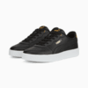 Изображение Puma Кеды Skye Clean Distressed Sneakers Women #2: Puma Black-Puma Team Gold