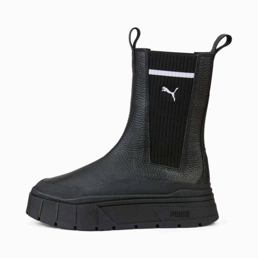 Зображення Puma Кросівки Mayze Stack Casual Chelsea Boot Women #1: Puma Black