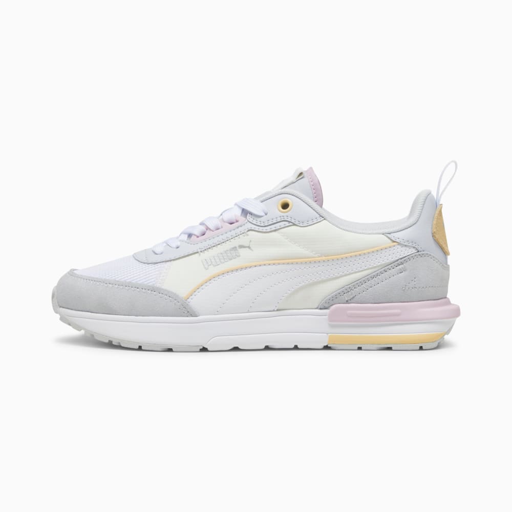 Изображение Puma Кроссовки R22 Women's Trainers #1: PUMA White-Warm White-Chamomile-Silver Mist-Grape Mist