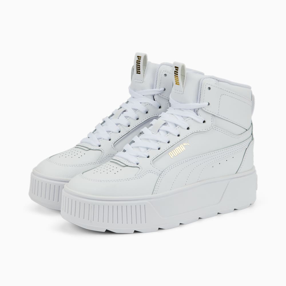 Зображення Puma Кросівки Karmen Rebelle Mid Sneakers Women #2: Puma White-Puma White