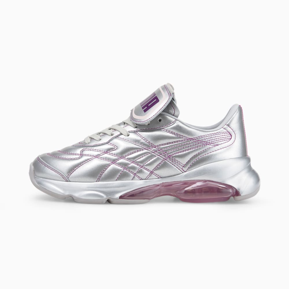 Зображення Puma Кросівки PUMA x DUA LIPA Cell Dome King ML Women’s Trainers #1: Puma Silver-Byzantium-Pink Lady